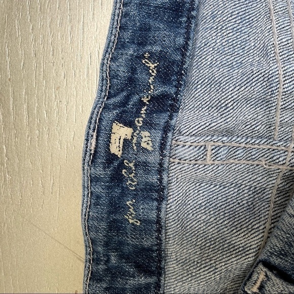 Vintage 7 For All Mankind A Pocket Embellished Jeans - Picture 10 of 10